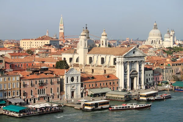 Giudecca kanaal in Venetië — Stockfoto