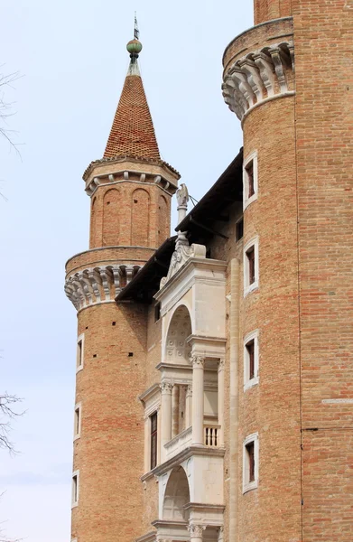 Палаццо Дукале в Урбино — стоковое фото