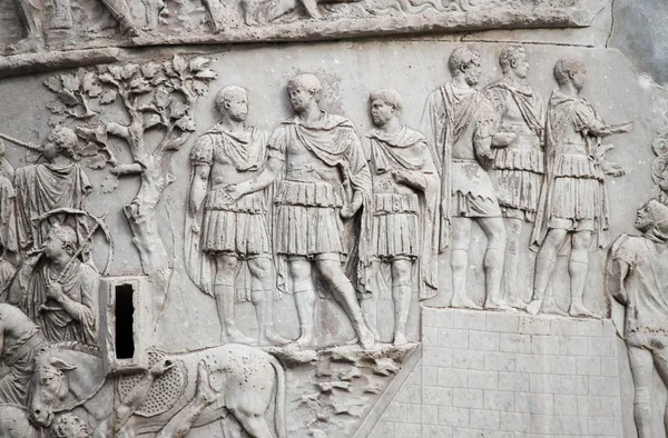 Roma'da Trajan sütunu — Stok fotoğraf