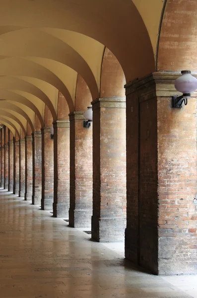 Kolonnade in Urbino — Stockfoto