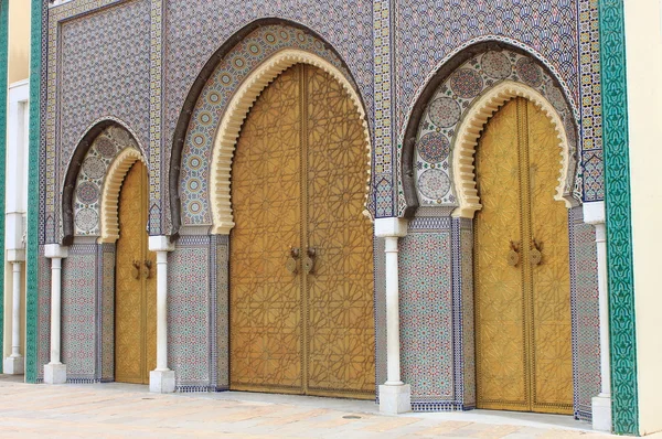 Koninklijk Paleis in fes — Stockfoto