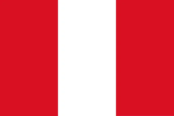 Peru zászlaja — Stock Fotó