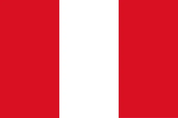 Bandeira do Peru — Fotografia de Stock