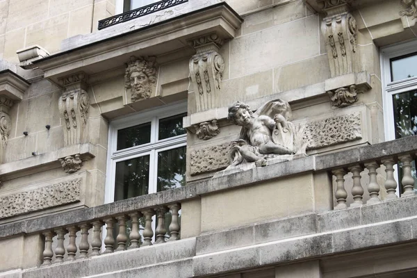 Primo Piano Edificio Rinascimentale Parigi Francia — Foto Stock