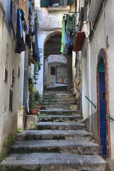 Paisaje Urbano Vietri Costa Amalfi Italia —  Fotos de Stock