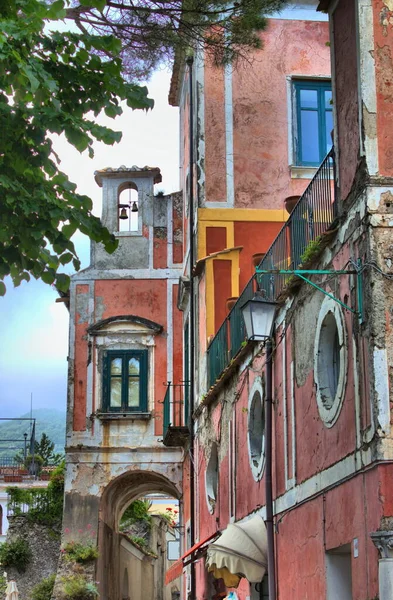 Talya Nın Amalfi Kıyısındaki Ravello Şehri — Stok fotoğraf
