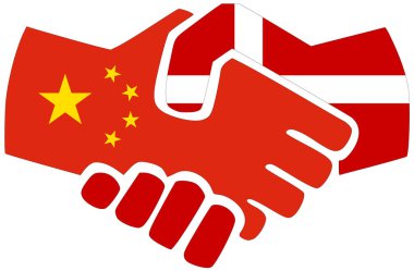 Çin - Danimarka: El sıkışma, anlaşmanın veya dostluğun sembolü