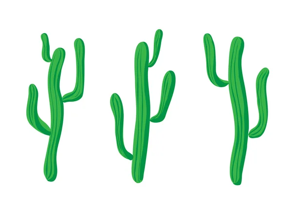 Kaktusvektoruppsättning — Stock vektor