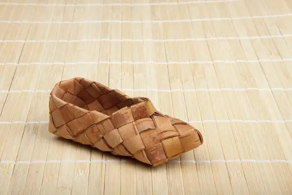 Bast shoes — Stock Photo, Image