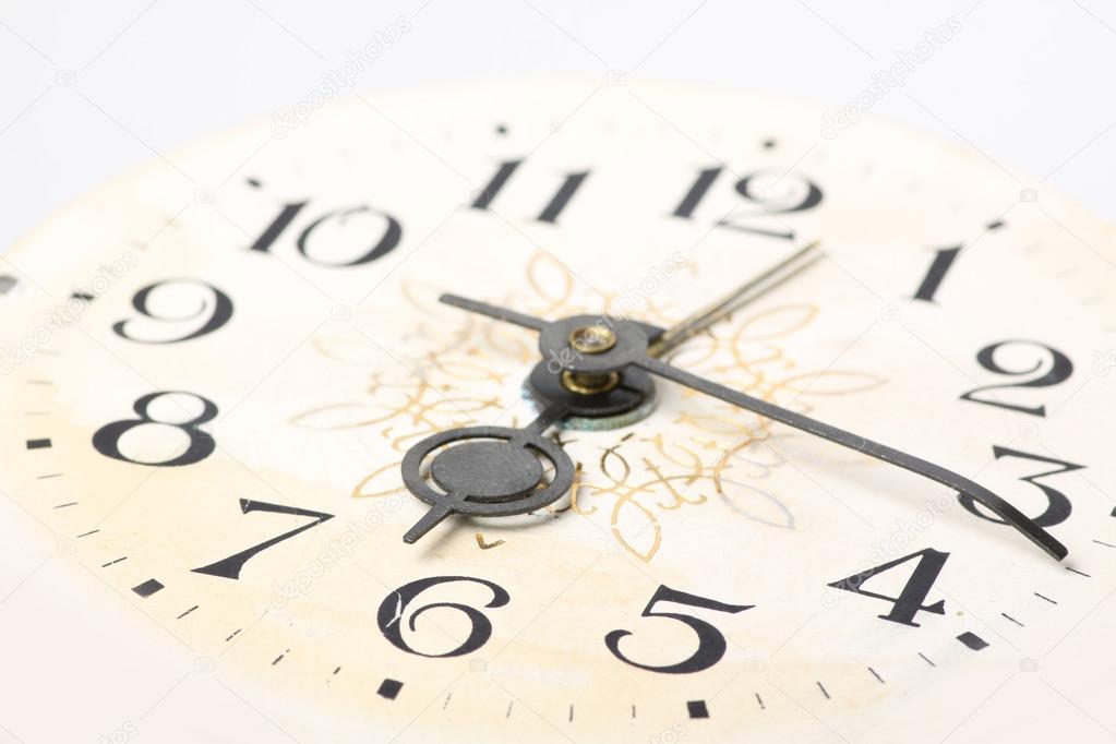 Clock face, macro