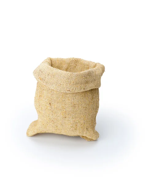 Isolated sack bag on white — Stock Photo, Image