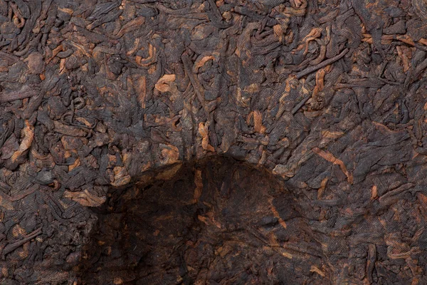 Puer di tè pressato, sfondo — Foto Stock