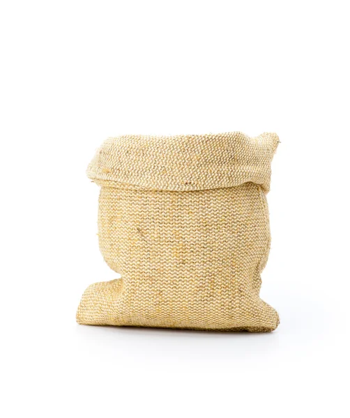 Isolated sack bag on white — Stock Photo, Image