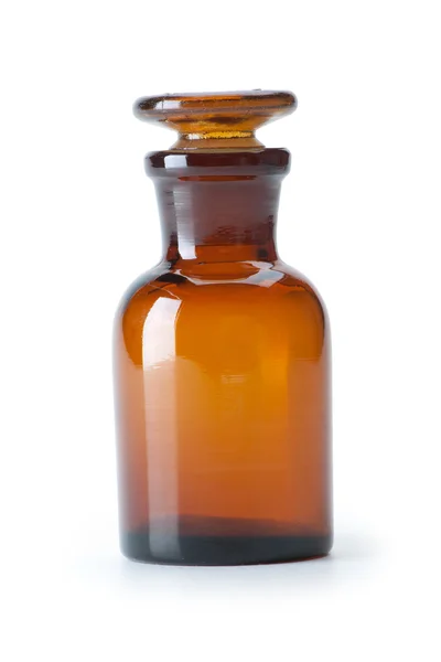 Small chemical glass bottle — Stock Photo, Image