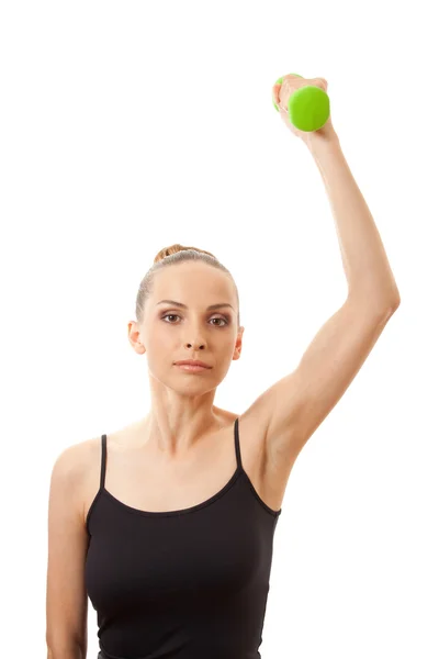 Mujer haciendo ejercicio físico —  Fotos de Stock