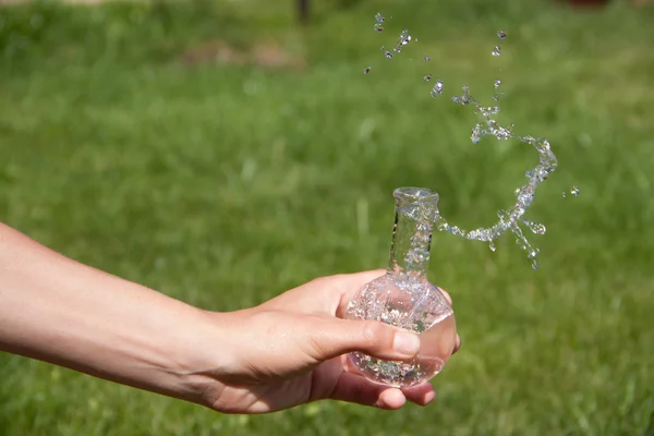 Prova di purezza dell'acqua — Foto Stock