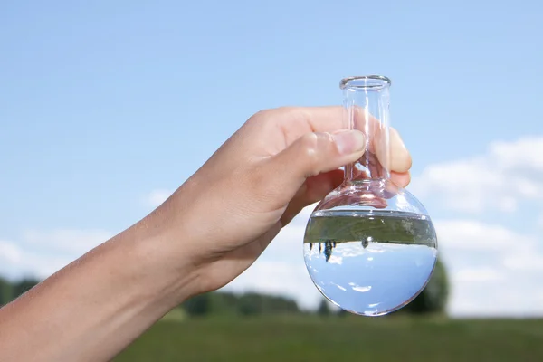 Zkouška čistoty vody — Stock fotografie