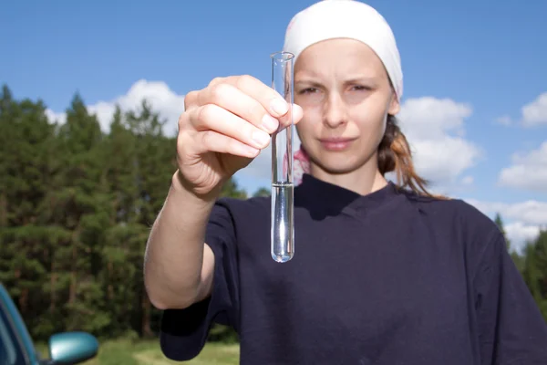 Watertest zuiverheid — Stok fotoğraf