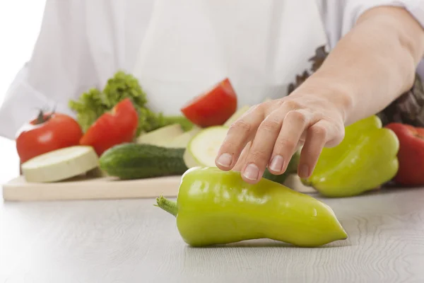 青椒和其他蔬菜 — 图库照片