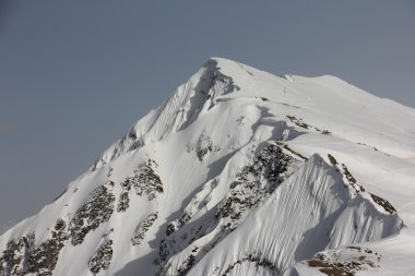 Krasnaya Polyana 'daki Dağlar, Soçi, Rusya