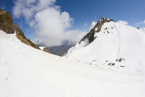 The mountains in Krasnaya Polyana, Sochi, Russia — Stock Photo, Image