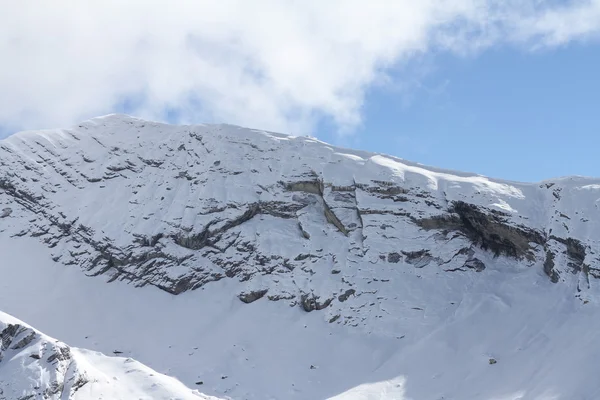 Berglandschap van Krasnaja Poljana, Rusland — Stockfoto