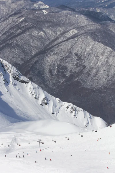 Le montagne a Krasnaya Polyana, Sochi, Russia — Foto Stock