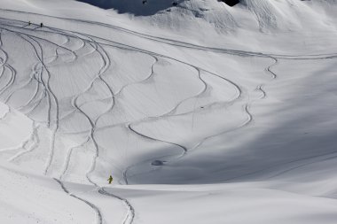 Freeride, parça bir yamaç