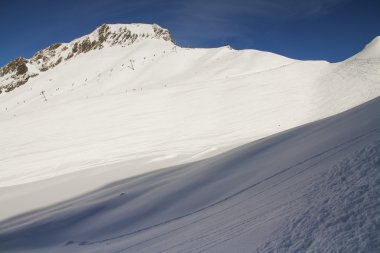Krasnaya Polyana 'daki Dağlar, Soçi, Rusya