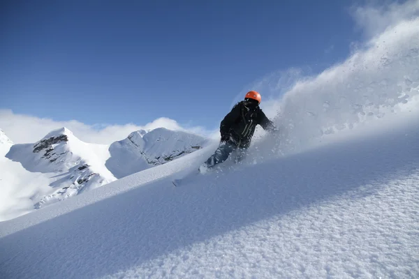 Snowboard freerider — Stock Photo, Image