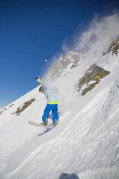 Snowboard Freerider — Stockfoto