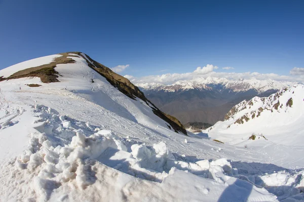 The mountains in Krasnaya Polyana, Sochi, Russia — Stock Photo, Image