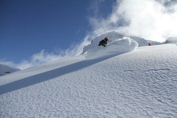 Snowboard freerider — Stock Fotó