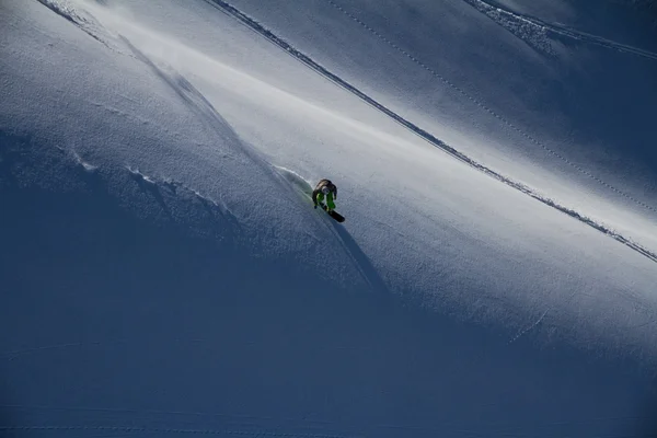 Snowboard freerider — Stock Photo, Image