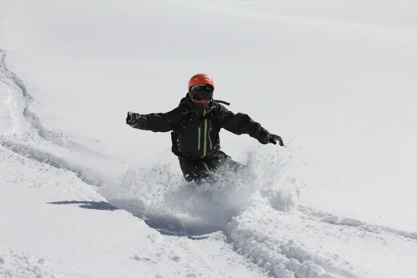 Snowboard freerider — Stock Photo, Image