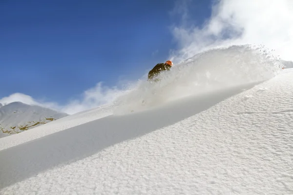 Snowboard freerider — Stockfoto