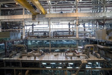 elektrik santrali, iç