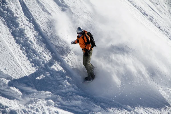 Snowboard freeride — Stock fotografie