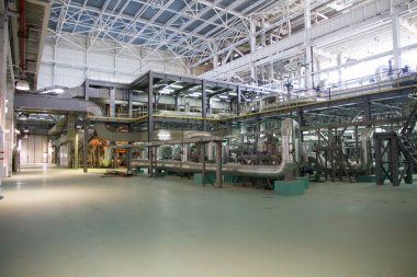 elektrik santrali, iç