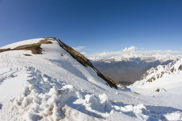 러시아의 소치에 있는 크라 스투 야 폴리 아나 의산들 — 스톡 사진