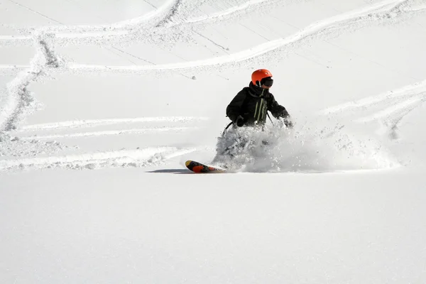 Snowboard freeride — Stock fotografie