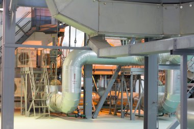 elektrik santrali, iç