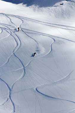 Freeride, parça bir yamaç