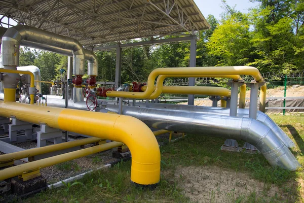 Tubos de la central eléctrica — Foto de Stock