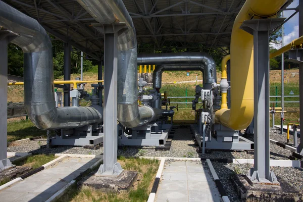 Tubos de la central eléctrica — Foto de Stock