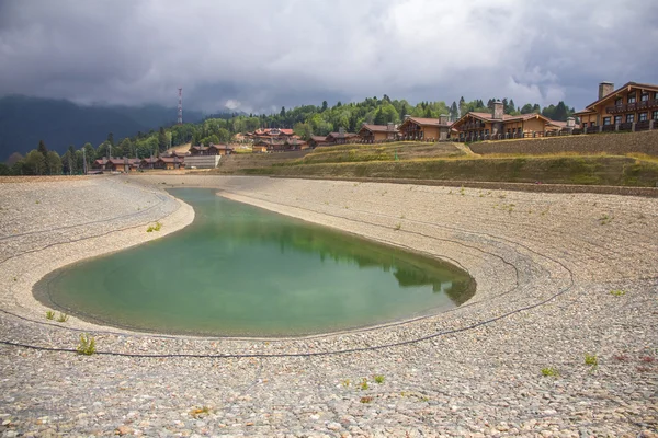 Künstlicher Teich — Stockfoto