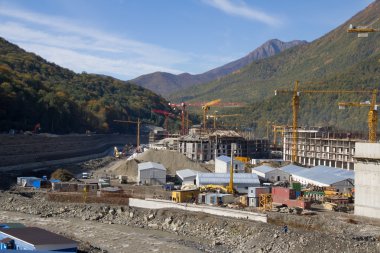 Krasnaya polyana. Sochi. Bina