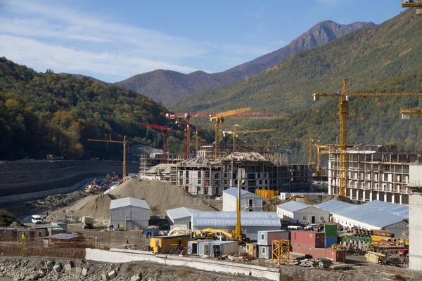 Krasnaya Polyana. Sochi. Edificio — Foto de Stock