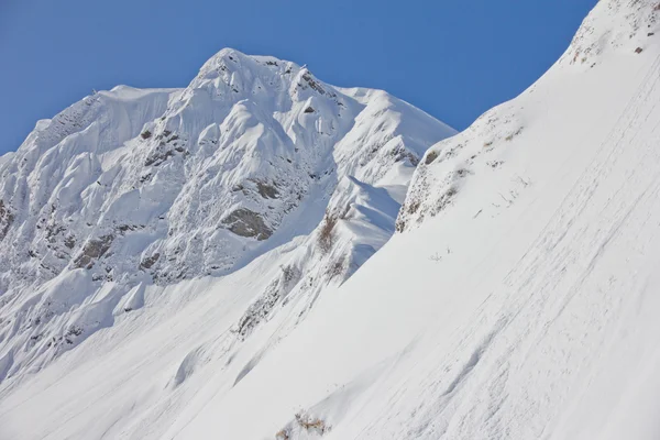 Paesaggio montano di Krasnaya Polyana (Sochi ) — Foto Stock