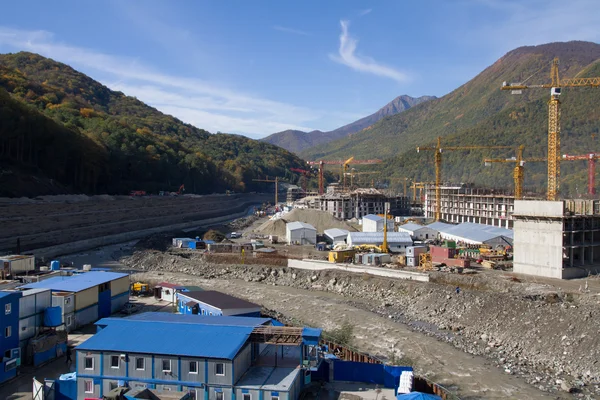 Krasnaya Polyana. Sochi. Building — Stock Photo, Image